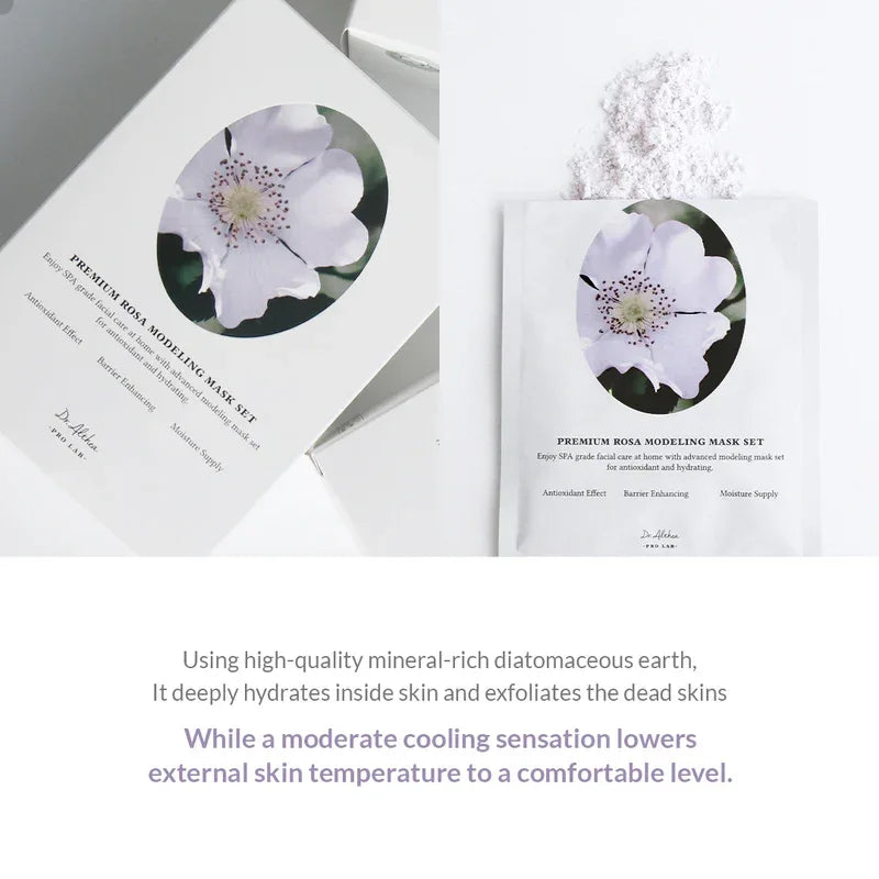 DR. ALTHEA | Premium Rosa Modeling Mask Set - 5ud - InternationalCosmetic