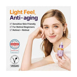 PURITO Retinol Retinal 2000 NAD+ Serum - 30ml: ingredientes clave y tecnología de la fórmula; cuidado con retinoides para textura y firmeza