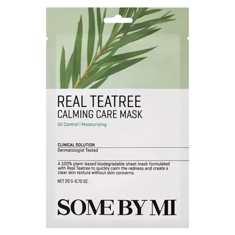 SOME BY MI | Real Teatree Calming Care Mask - 1ud - InternationalCosmetic