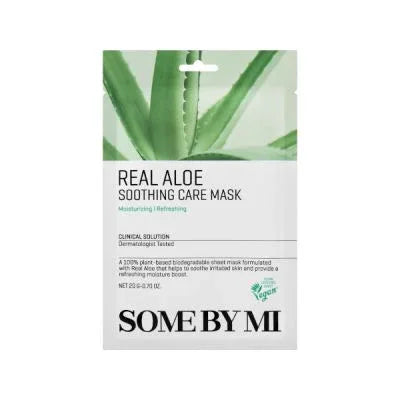SOME BY MI | Real Aloe Soothing Care Mask - 1ud - InternationalCosmetic