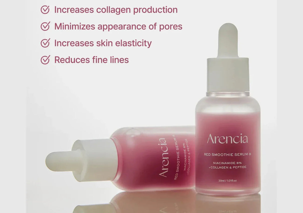 ARENCIA | Red Smoothie Serum 8 - 30gr - InternationalCosmetic