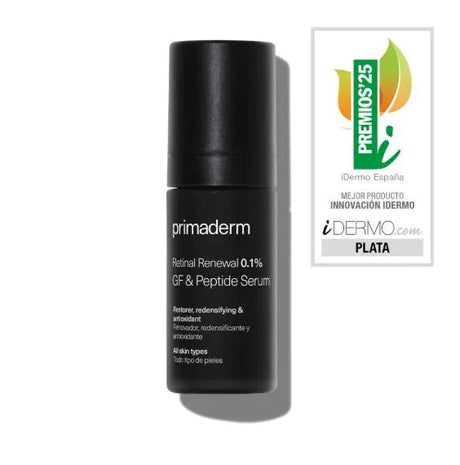 PRIMADERM | Retinal Renewal 0.1% GF & Peptide Serum - 30ml - InternationalCosmetic