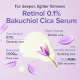 MARY & MAY | Retinol 0.1% Bakuchiol CICA Serum (Seoul Edition) - 80 ml - InternationalCosmetic