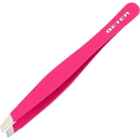 BETER | Pinza de Depilar Punta Oblicua Soft Touch - InternationalCosmetic