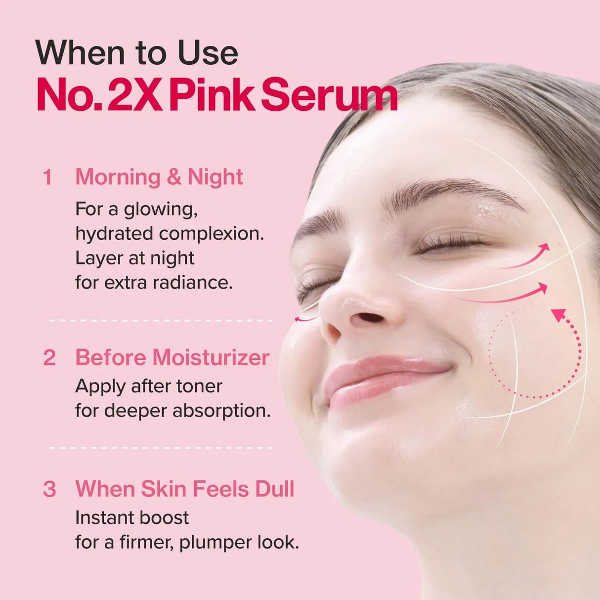 NUMBUZIN | No.2 Rose PDRN Collagen 2X Plumping Serum - 30ml - InternationalCosmetic