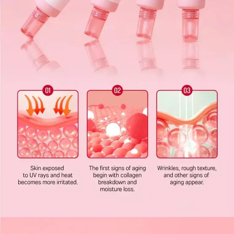 ROUND LAB | Camellia Deep Collagen Firming Sun Serum SPF50+ - 50 ml - InternationalCosmetic