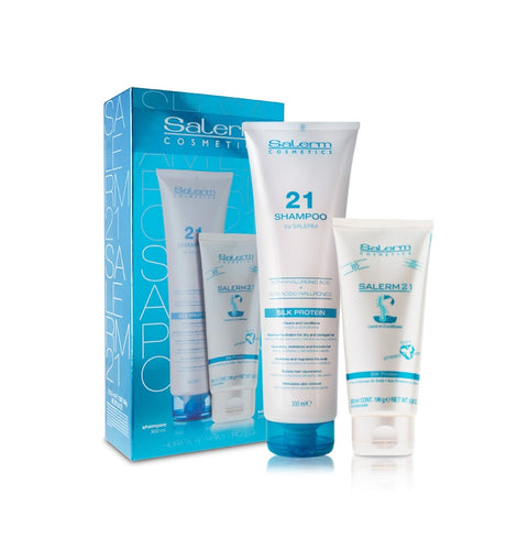 SALERM | Salerm 21 Pack Reparación Champú + Mascarilla