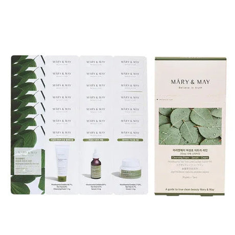 MARY & MAY | Houttuynia Tea Tree Line - Set de muestras - InternationalCosmetic