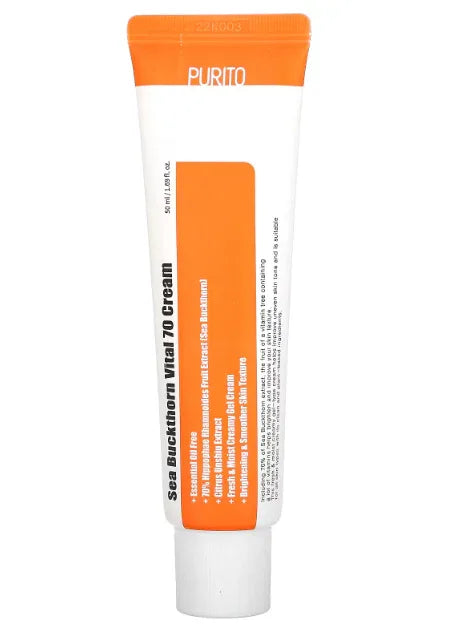 PURITO | Sea Buckthorn Vital 70 Cream - 50ml - InternationalCosmetic
