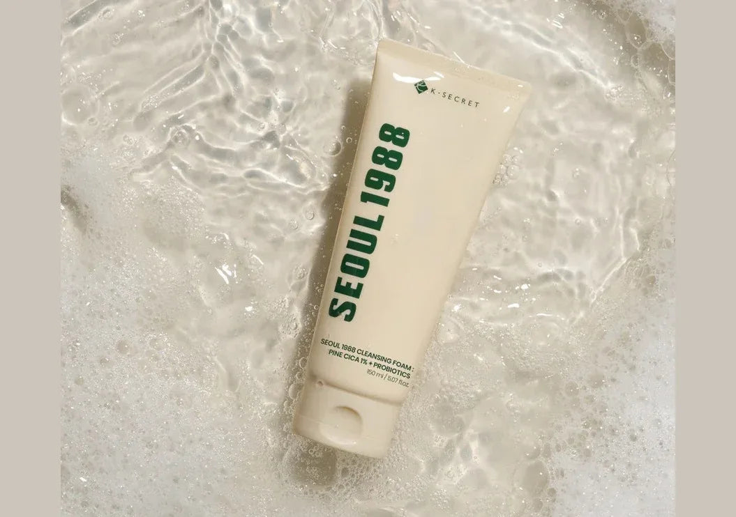 K-SECRET | Seoul 1988 Cleansing Foam Pine Cica 1% + Probiotics - 150ml - InternationalCosmetic