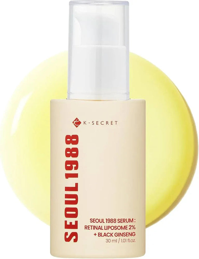 K-SECRET | Seoul 1988 Serum Retinal Liposome 2% + Black Ginseng - 30 ml - InternationalCosmetic