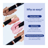 ELROEL | Blanc Double Shadow Stick - 1,4g