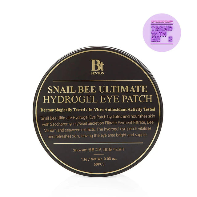 BENTON | Snail Bee Ultimate Hydrogel Eye Patch - 50gr - InternationalCosmetic