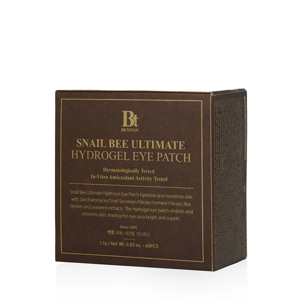 BENTON | Snail Bee Ultimate Hydrogel Eye Patch - 50gr - InternationalCosmetic