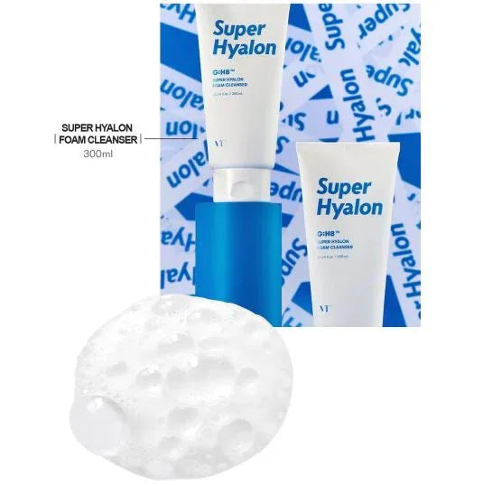 VT COSMETICS | Super Hyalon Foam Cleanser - 300ml - InternationalCosmetic