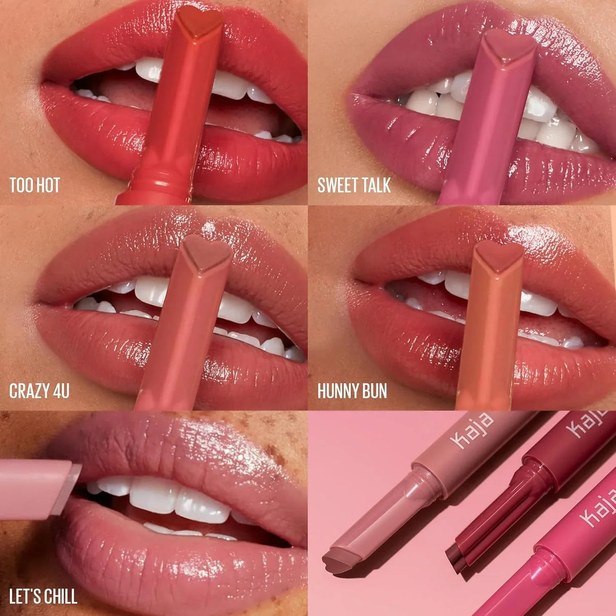 KAJA | Heart Melter Moisture Melt Lip Gloss Stick - InternationalCosmetic