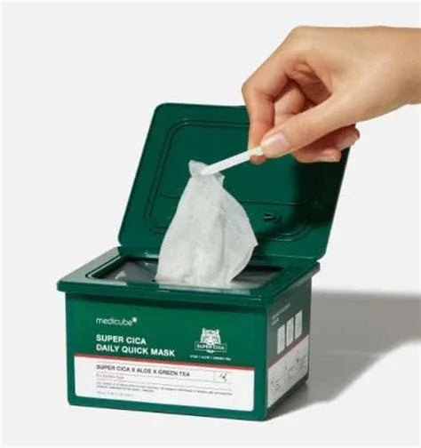 MEDICUBE | Super CICA Daily Quick Mask - 30 ud - InternationalCosmetic