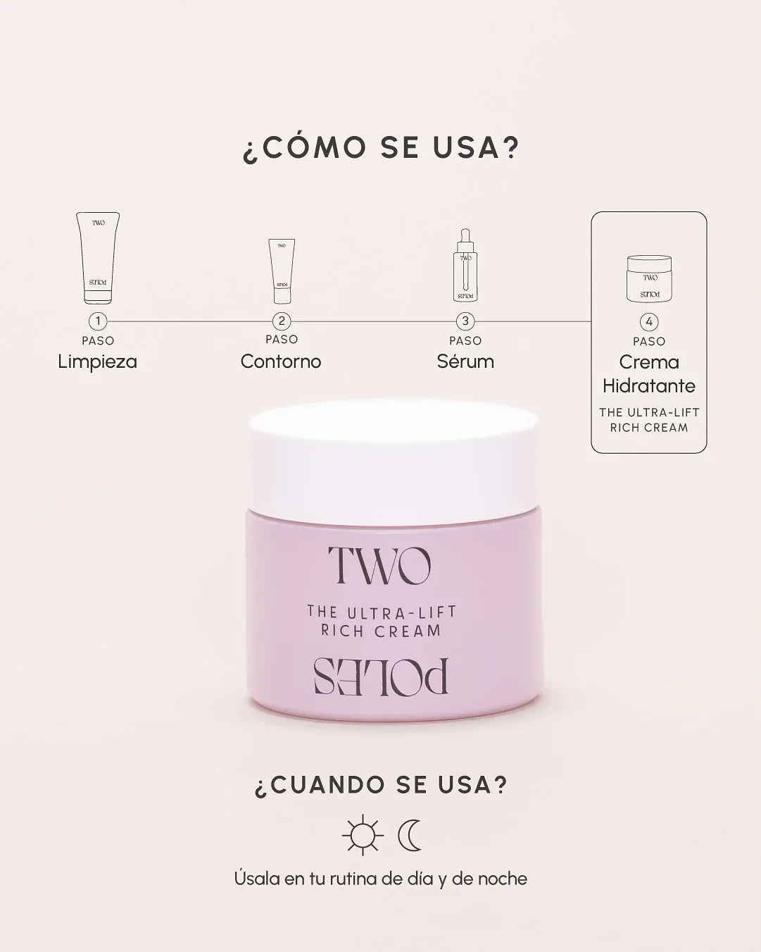 TWO POLES | The Ultra-Lift Rich Cream - 50ml - InternationalCosmetic