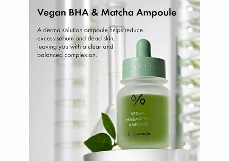 DR. CEURACLE | Vegan BHA & Matcha Ampoule - 30ml - InternationalCosmetic
