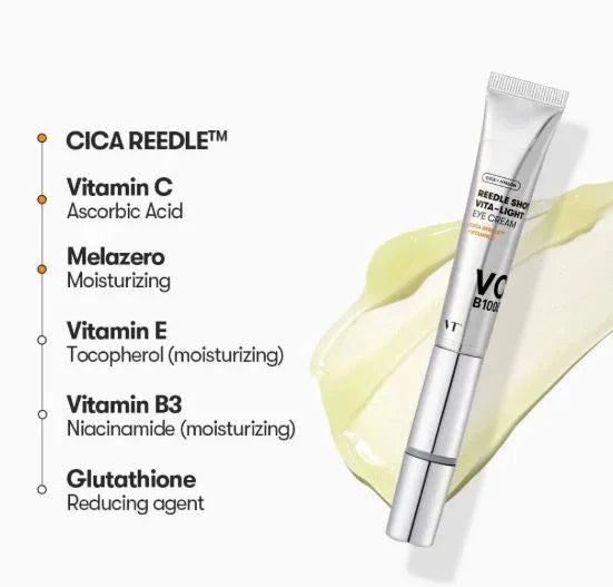 VT COSMETICS | Reedle Shot Vita-Light Eye Cream - 15ml - InternationalCosmetic