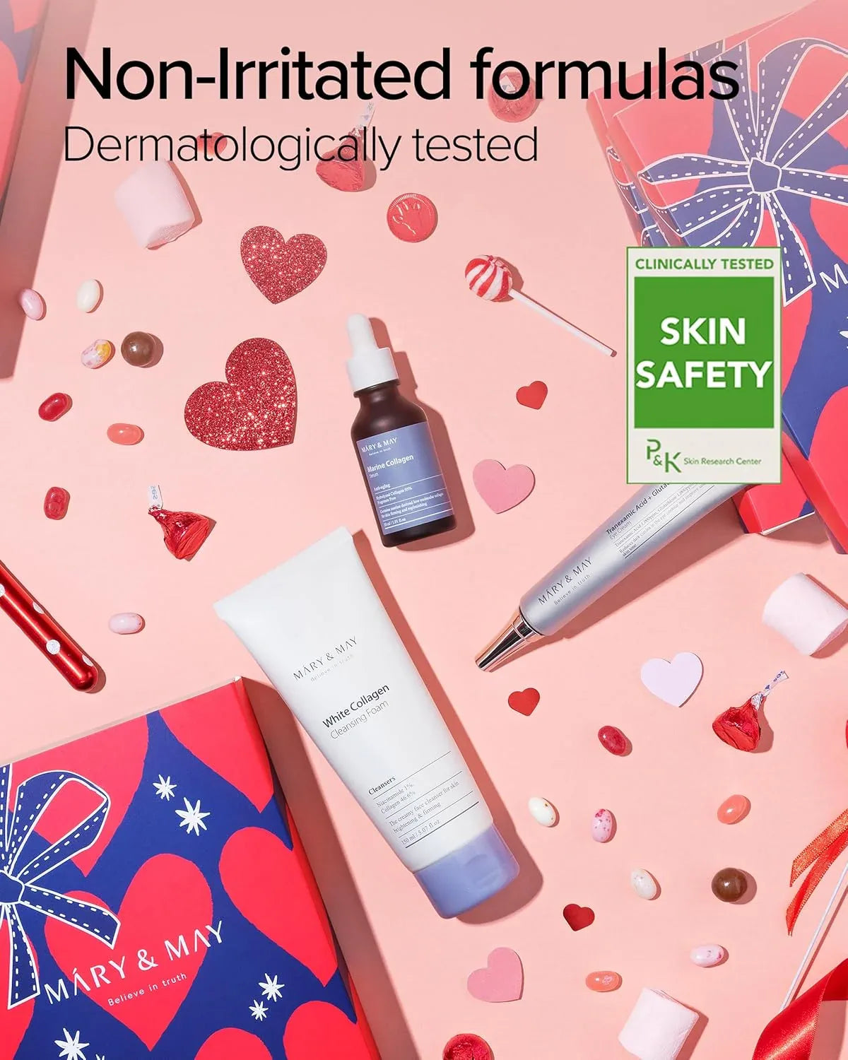 MARY & MAY | White Collagen Cleansing Foam - 150 ml - InternationalCosmetic
