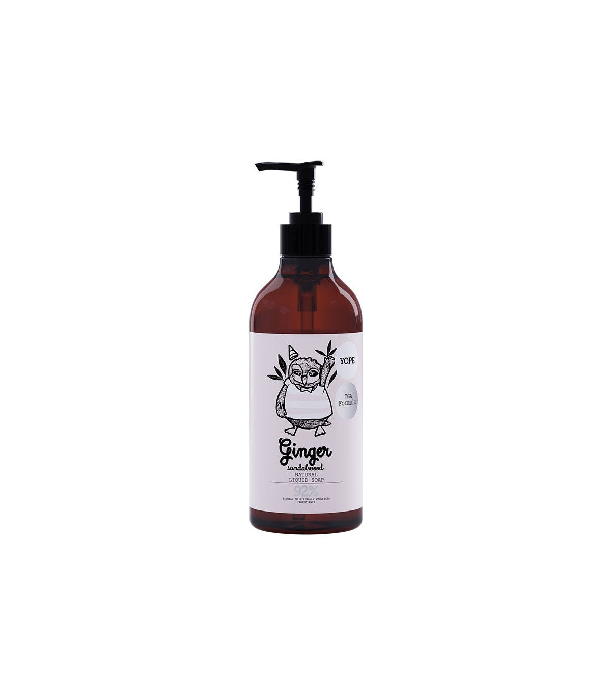 YOPE | Ginger & Sandalwood Natural Hand Soap - 500ml