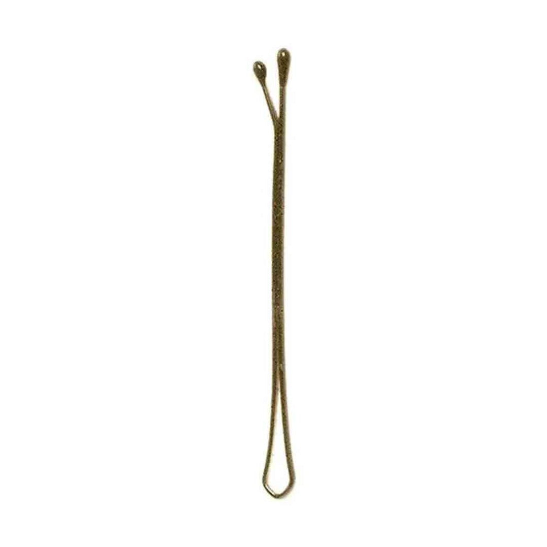 BETER | Horquillas Planas 5cm Bronce (12 unidades) - InternationalCosmetic