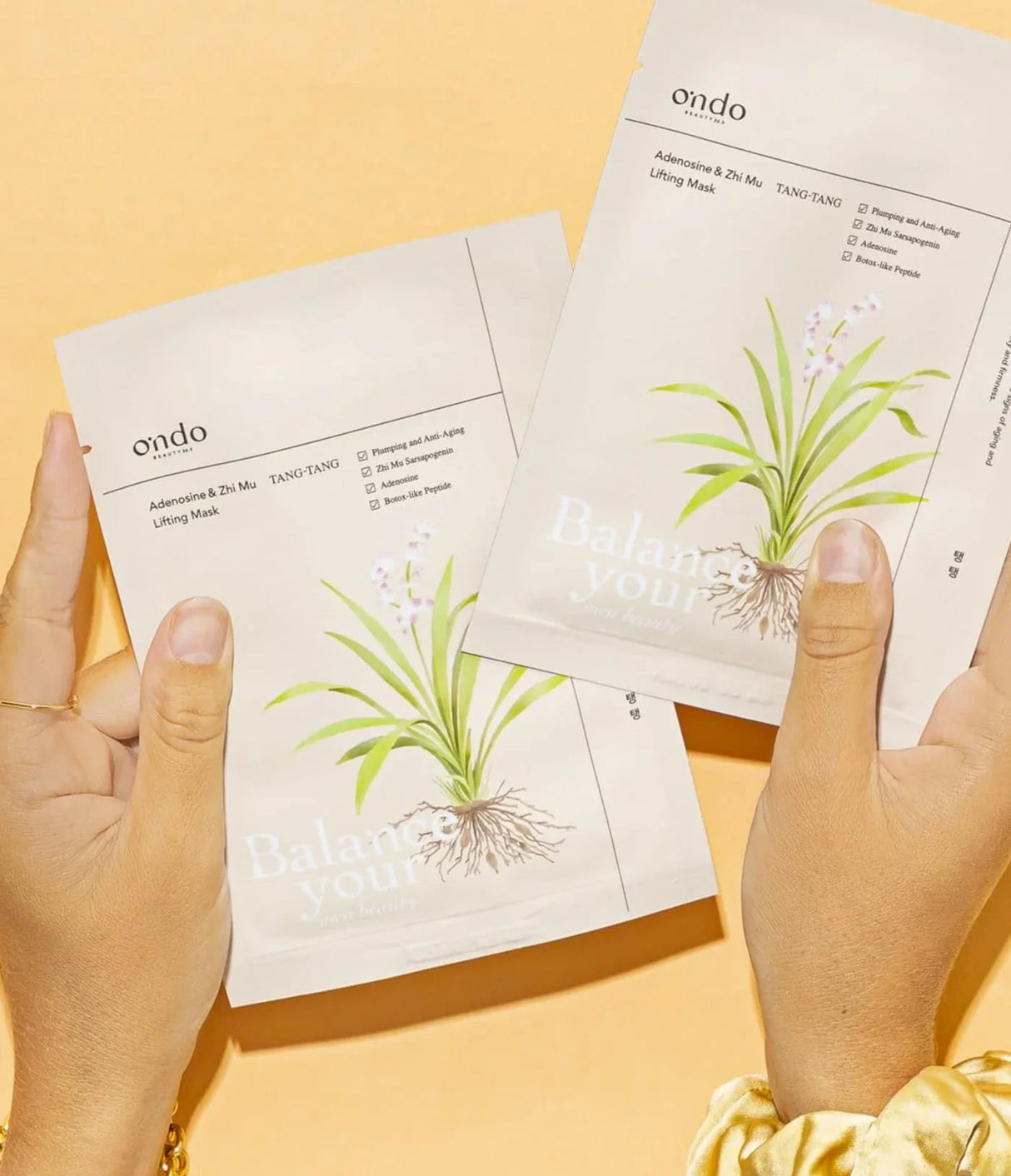 ONDO BEAUTY | Adenosine & Zhi Mu Lifting Mask - 25 ml - InternationalCosmetic