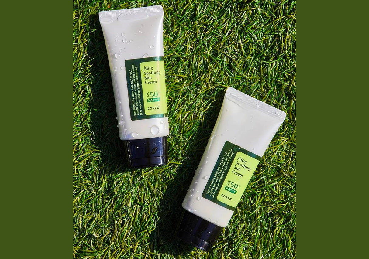 COSRX | Aloe Soothing Sun Cream SPF 50+ - 50ml - InternationalCosmetic