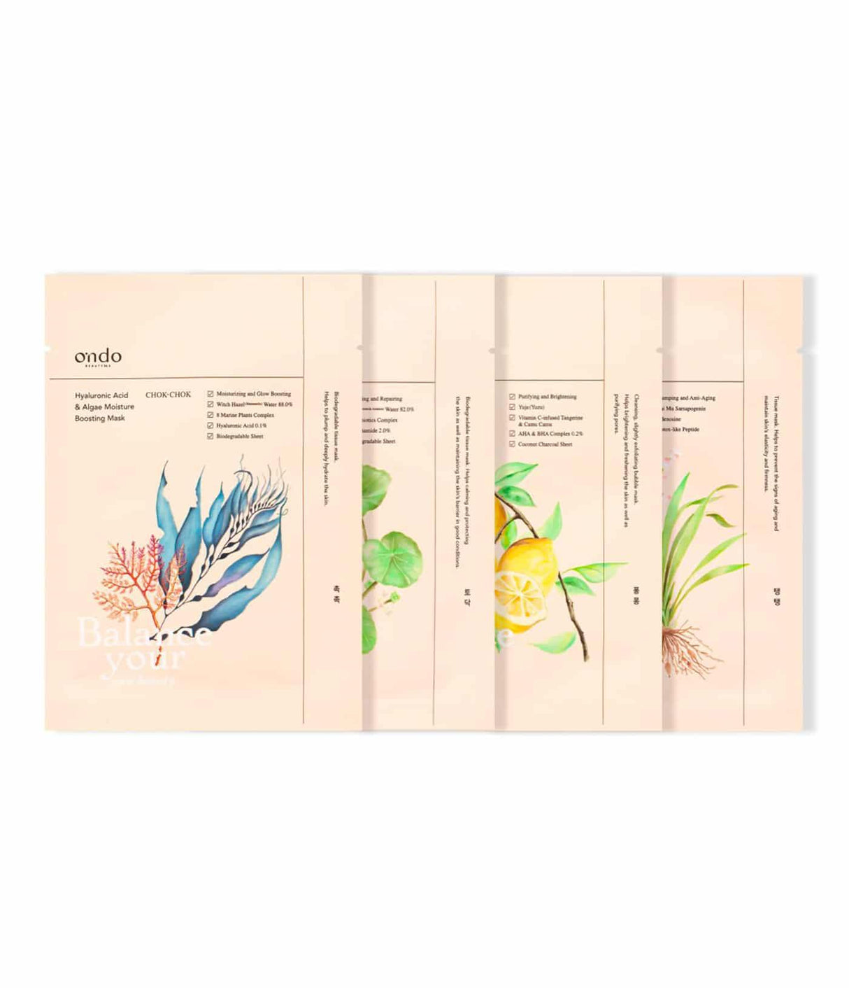 ONDO BEAUTY | Beauty Masks Pack - 100 ml - InternationalCosmetic