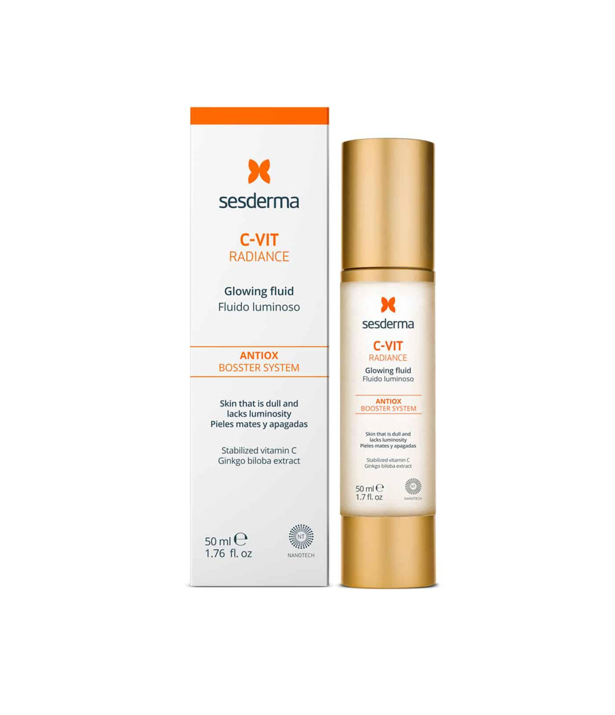 SESDERMA | C-Vit Radiance Glowing Fluid - 50ml - InternationalCosmetic