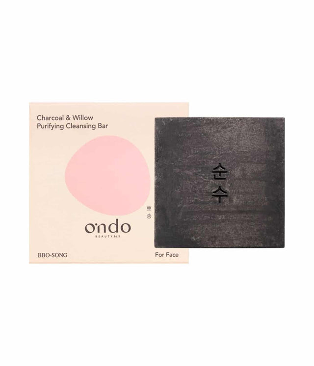 ONDO BEAUTY | Charcoal & Willow Purifying Cleansing Bar - 70 gr - InternationalCosmetic