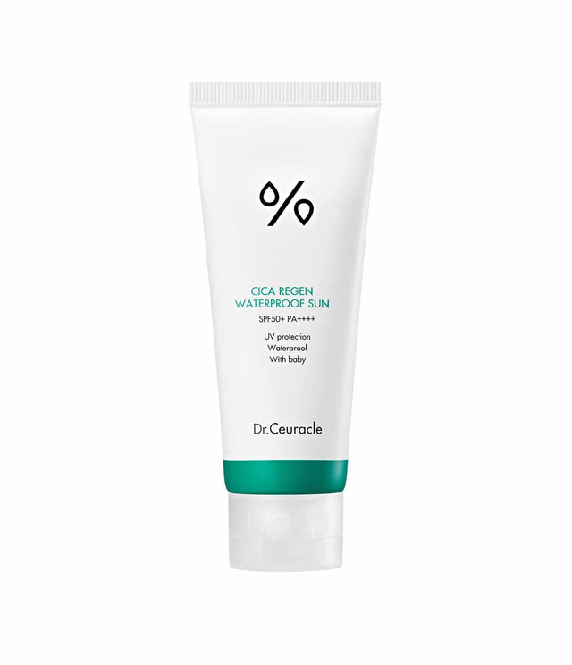 DR. CEURACLE | Cica Regen Waterproof Sun SPF50+ - 100ml - InternationalCosmetic