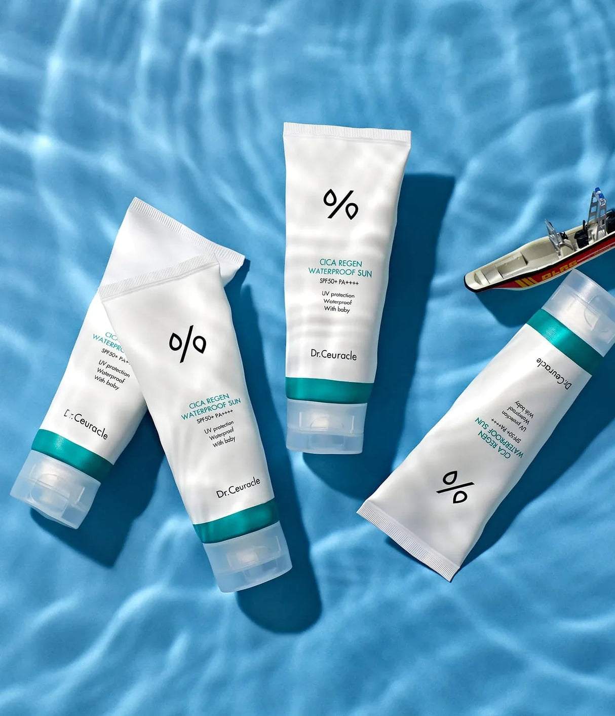 DR. CEURACLE | Cica Regen Waterproof Sun SPF50+ - 100ml - InternationalCosmetic