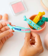 BETER | Coleteros de Tela con Nudo Avocado (4 unidades) - InternationalCosmetic