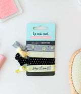 BETER | Coleteros de Tela con Nudo Stars (4 unidades) - InternationalCosmetic