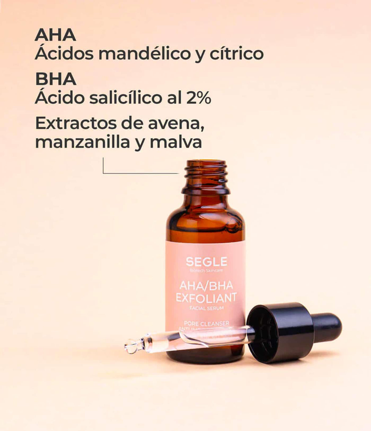 SEGLE | Exfoliant Serum AHA/BHA - 30ml - InternationalCosmetic