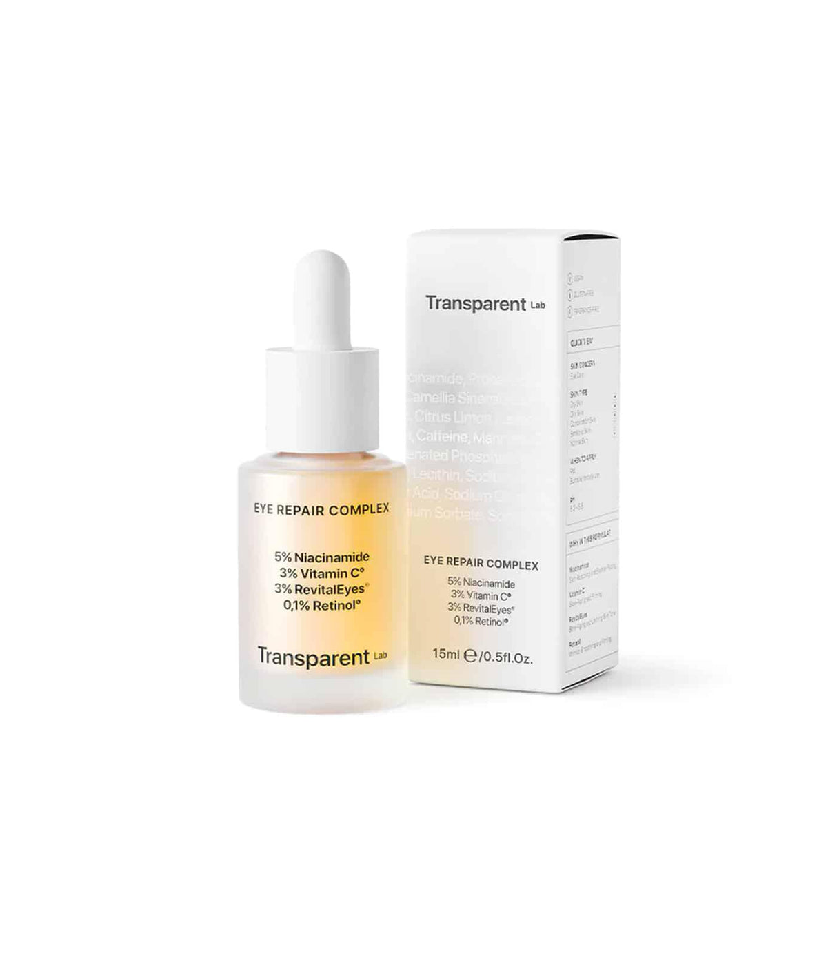 TRANSPARENT LAB | Eye Repair Complex - 15ml - InternationalCosmetic