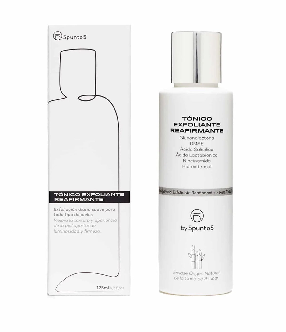 5PUNTO5 | Formato viaje - Tónico Exfoliante Reafirmante - 30ml - InternationalCosmetic