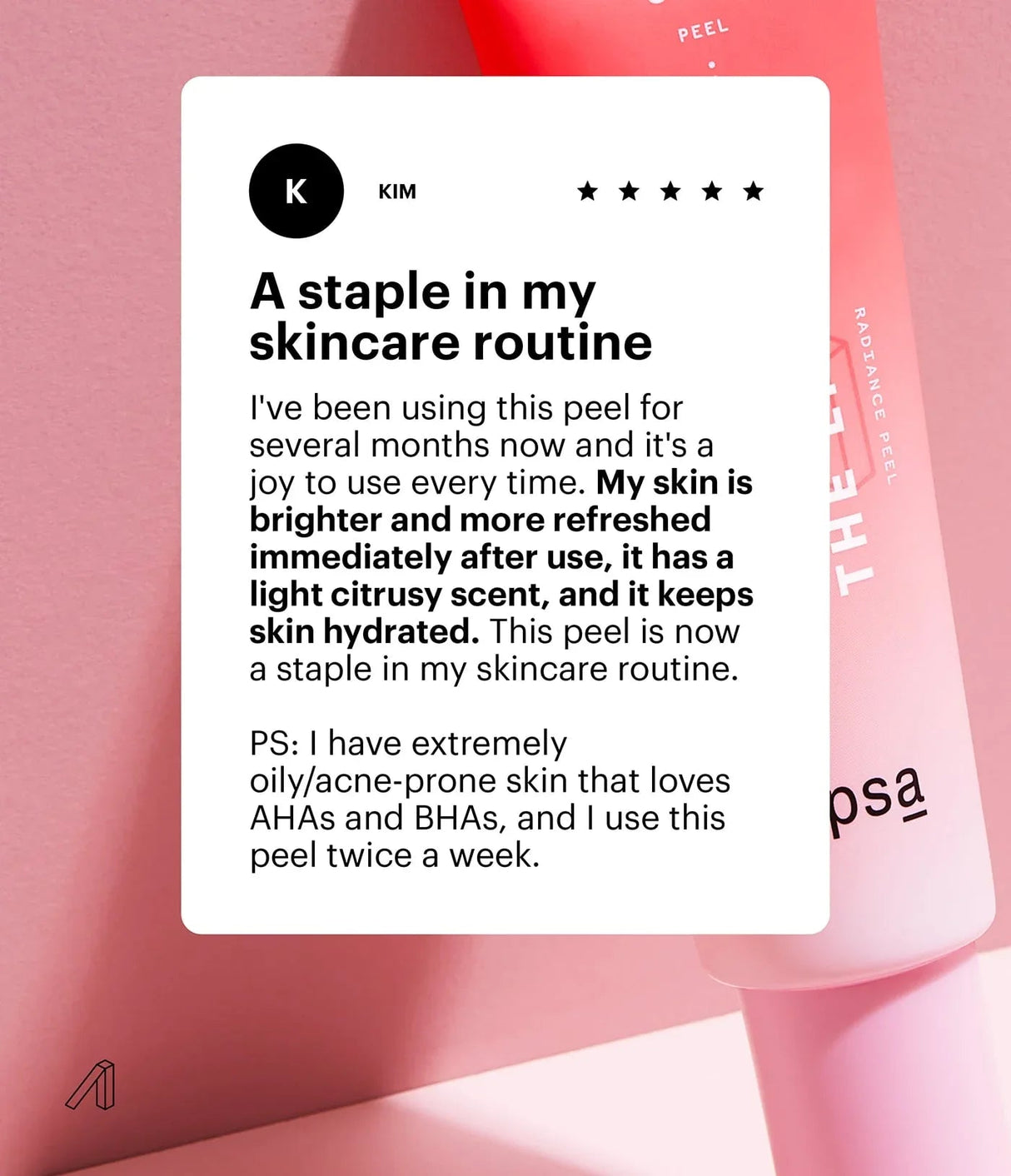 PSA | Follow The Light Multi Acids & Vitamin C Radiance Peel - InternationalCosmetic
