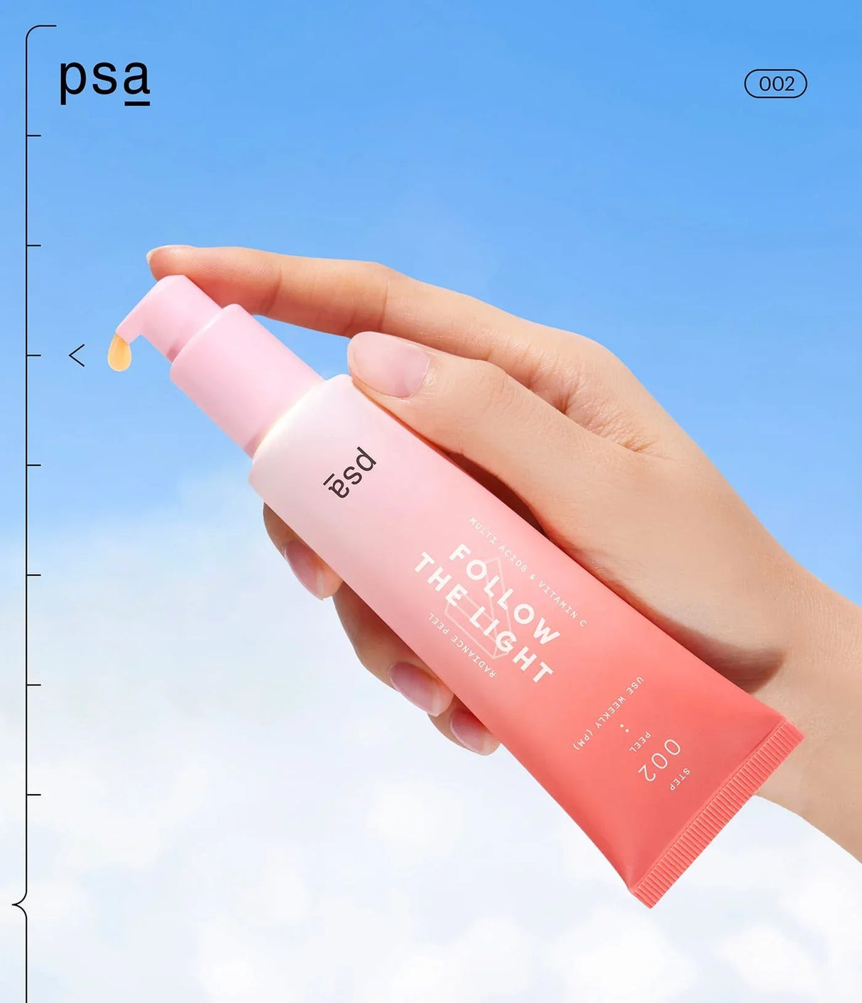 PSA | Follow The Light Multi Acids & Vitamin C Radiance Peel - InternationalCosmetic