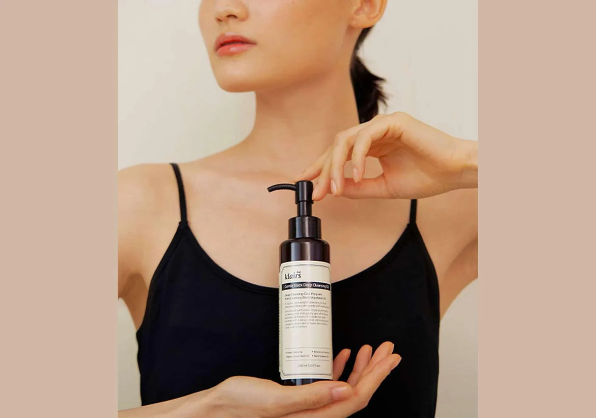 KLAIRS | Gentle Black Deep Cleansing Oil - 150ml - InternationalCosmetic