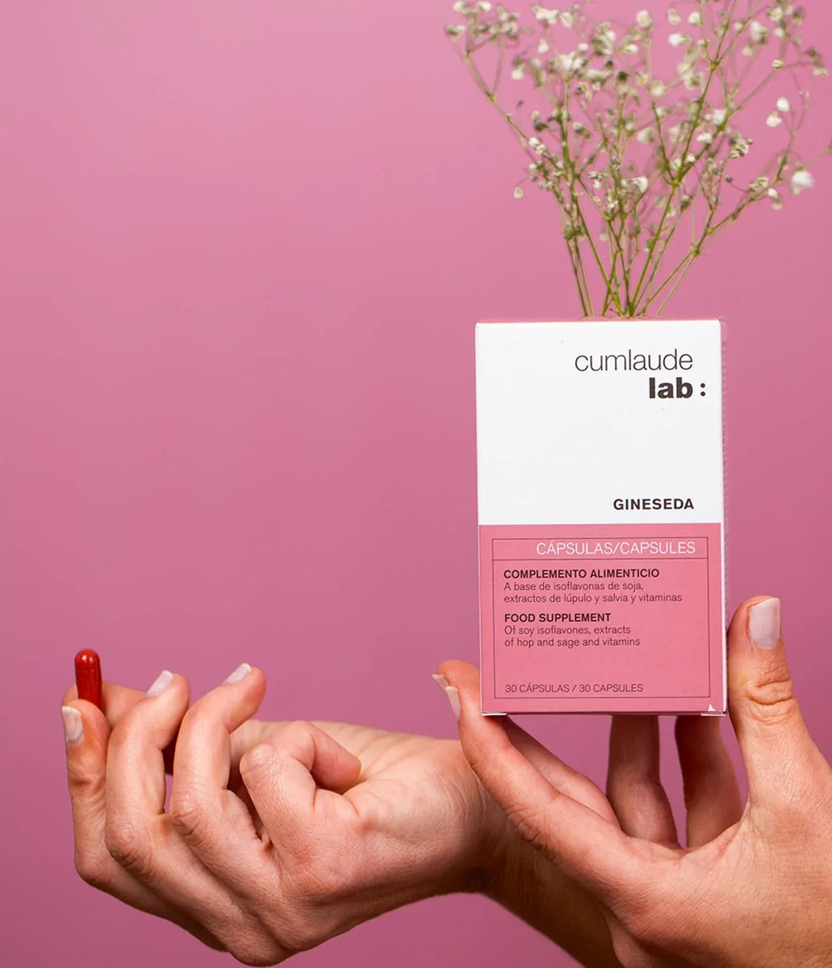 CUMLAUDE LAB | Gineseda Cápsulas - 30ud - InternationalCosmetic