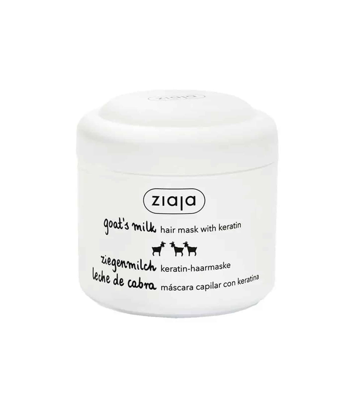 ZIAJA | Goat's Milk Hair Mask with Keratin - 200ml - InternationalCosmetic