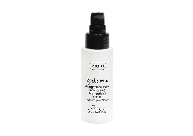 ZIAJA | Goat's Milk Ultralight Face Cream SPF15 - 50ml - InternationalCosmetic