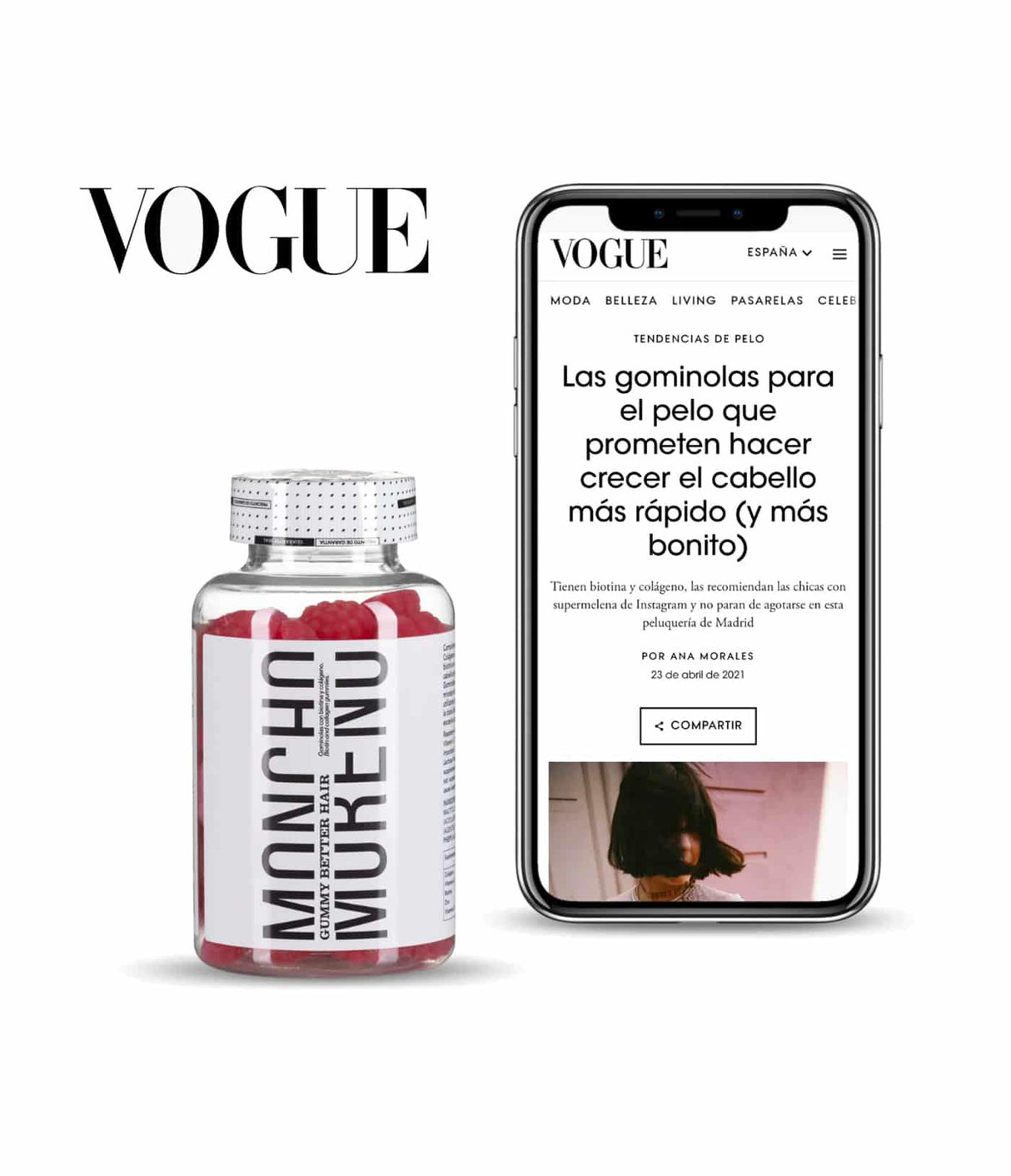 MONCHO MORENO | Gummy Better Hair - InternationalCosmetic