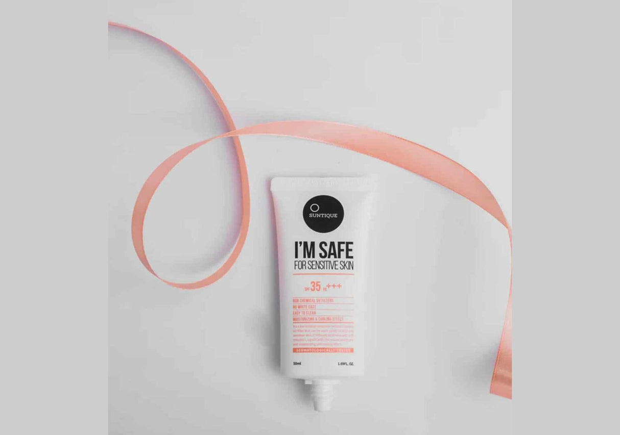 SUNTIQUE | I'M Safe For Sensitive Skin SPF35 - 50ml - InternationalCosmetic
