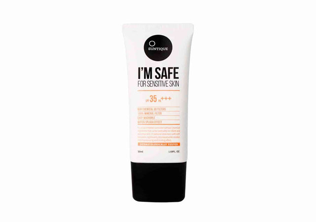 SUNTIQUE | I'M Safe For Sensitive Skin SPF35 - 50ml - InternationalCosmetic