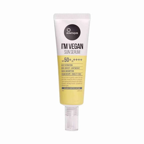 SUNTIQUE | I'M Vegan Sun Serum SPF50+ - 45ml - InternationalCosmetic