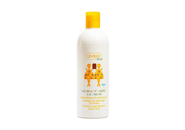 ZIAJA | Kids Shampoo & Shower Gel Cookies 'n' Vanilla Ice Cream - 400ml - InternationalCosmetic